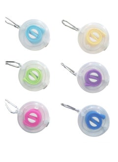 Folding Straw Creative Silicone Portable in  Storage Box
