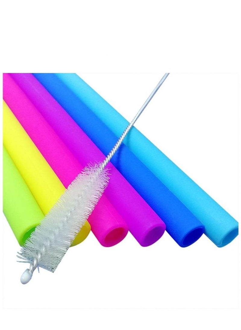Generic Folding Straw Creative Silicone Portable in  Storage Box  - Image 4