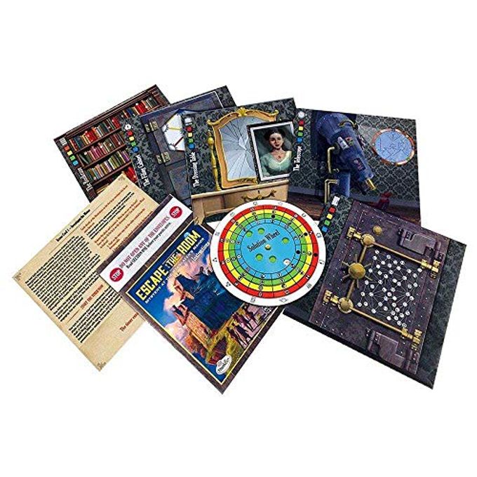 thinkfun Escape The Room Stargazer's Manor A Thrilling Escape Room Game in a Box for Ages 10 and Up | Enhances Logical Reasoning | Perfect for Family Game Night | Ideal Gift for Puzzle Lovers - Image 3