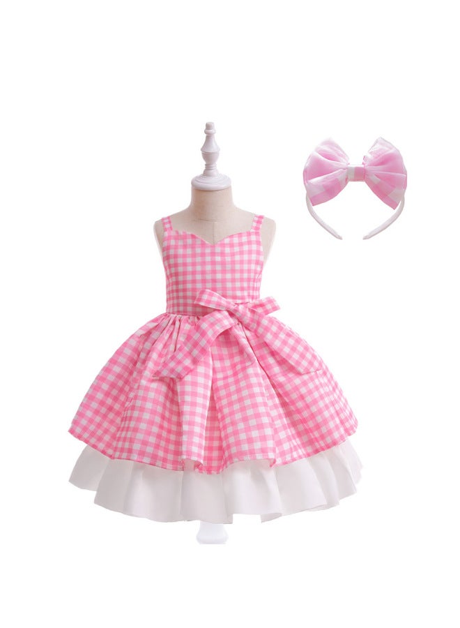 Barbie Real-life Movie Barbie Cosplay Costume Cosplay Dress Party Princess Dress Christmas Dress
