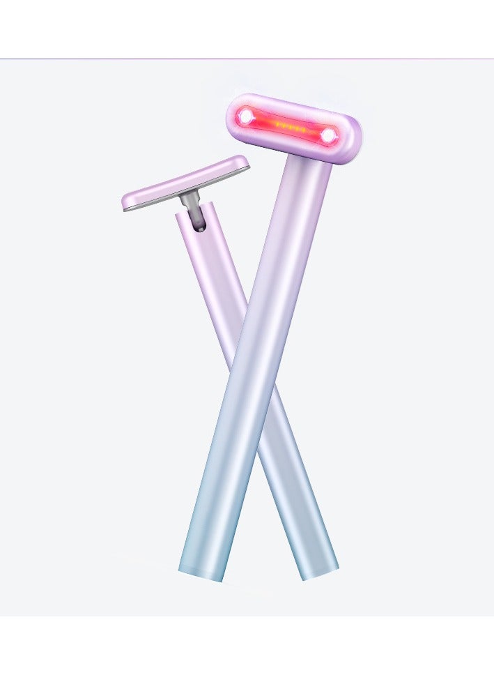 general Red Light Therapy for Face,4-in-1 Facial Wand LED Light Therapy Eye Device with Facial Massager Microcurrent Hot Compress for Anti-Aging and Wrinkless Skin Care at Home - Image 1