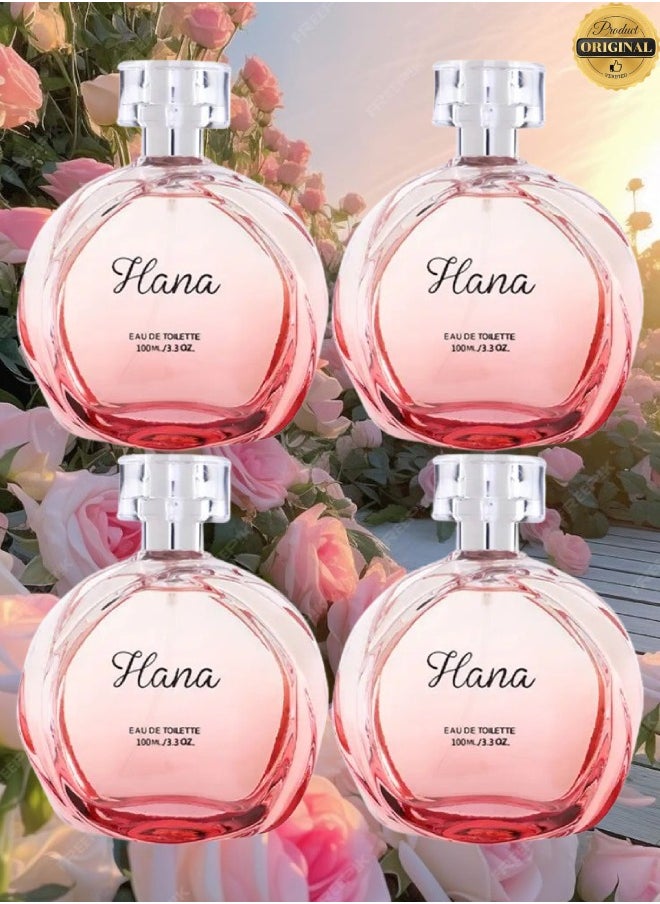 hana 4 Pieces Hana Perfume 100ML  - Image 1