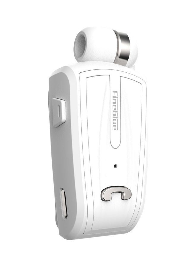 NIBEMINENT F-V6 Bluetooth 4.0 Wireless In-Ear Headphones With Mic White - Image 1