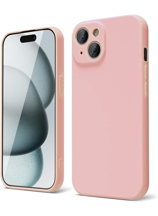 Liquid Silicone Full Cover Case for iPhone 15 - Image 1