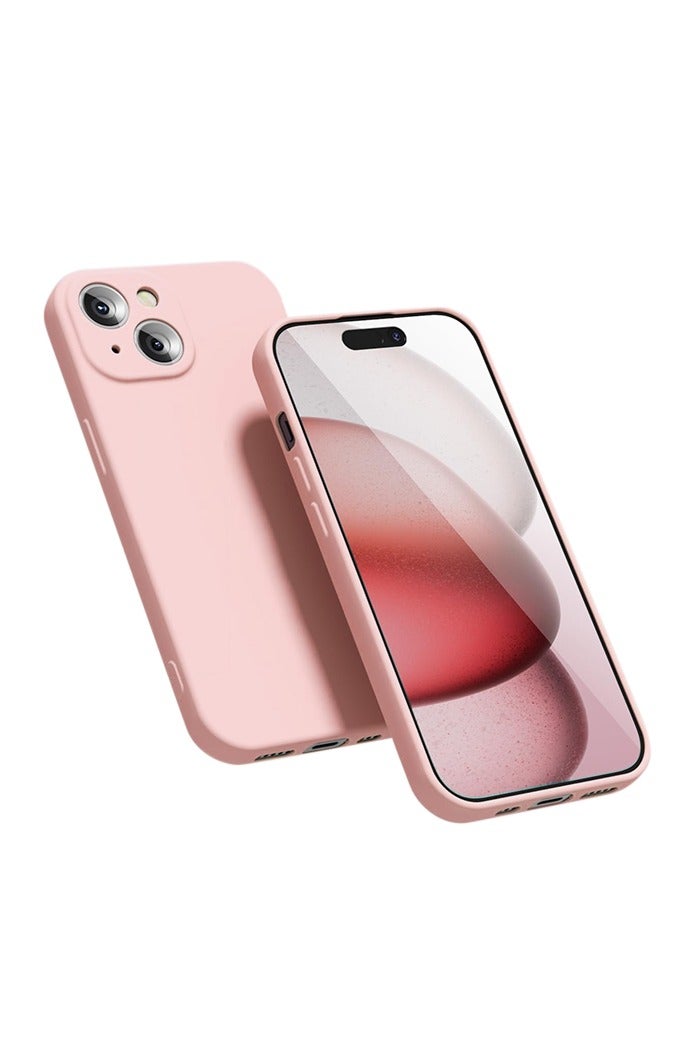 Liquid Silicone Full Cover Case for iPhone 15 - Image 2