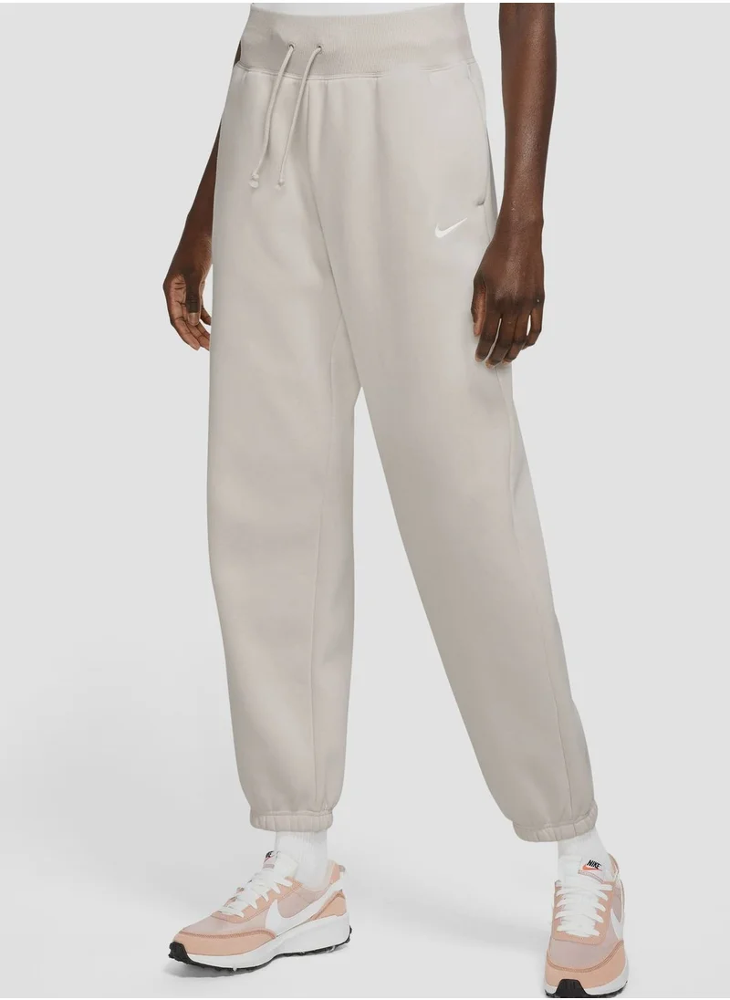 Nike High-Waisted Wide-Leg Sweatpants