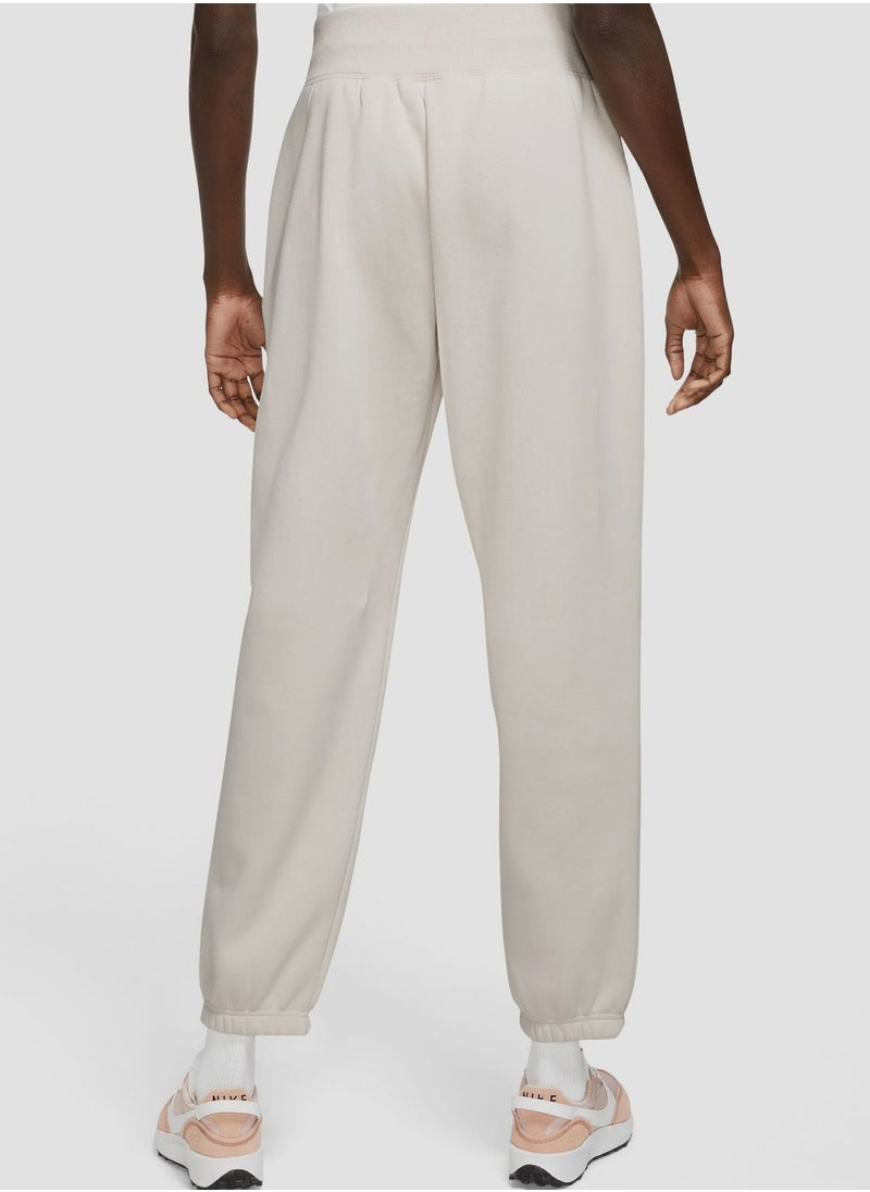 Nike - High-Waisted Wide-Leg Sweatpants - Image 1
