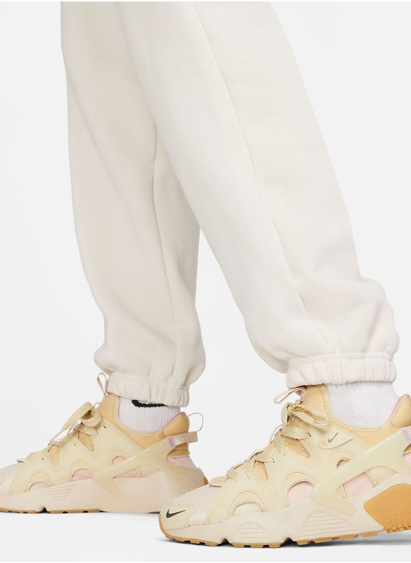 Nike - High-Waisted Wide-Leg Sweatpants - Image 1