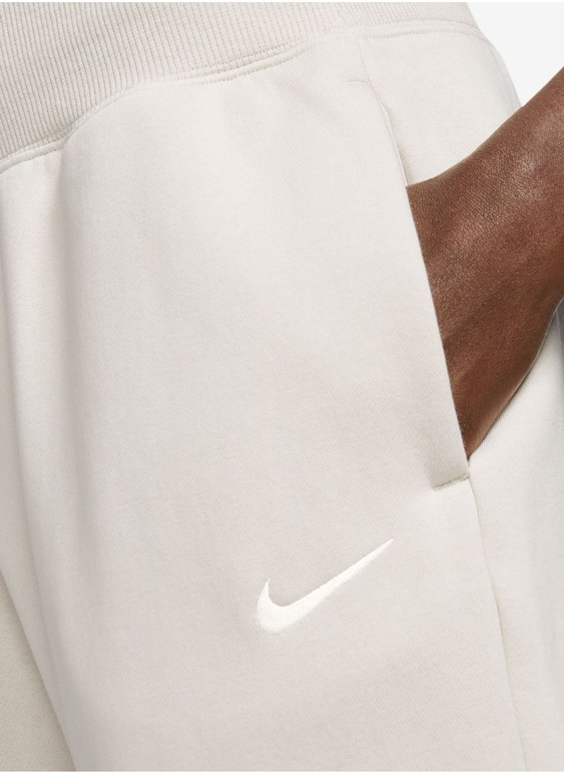 Nike - High-Waisted Wide-Leg Sweatpants - Image 1