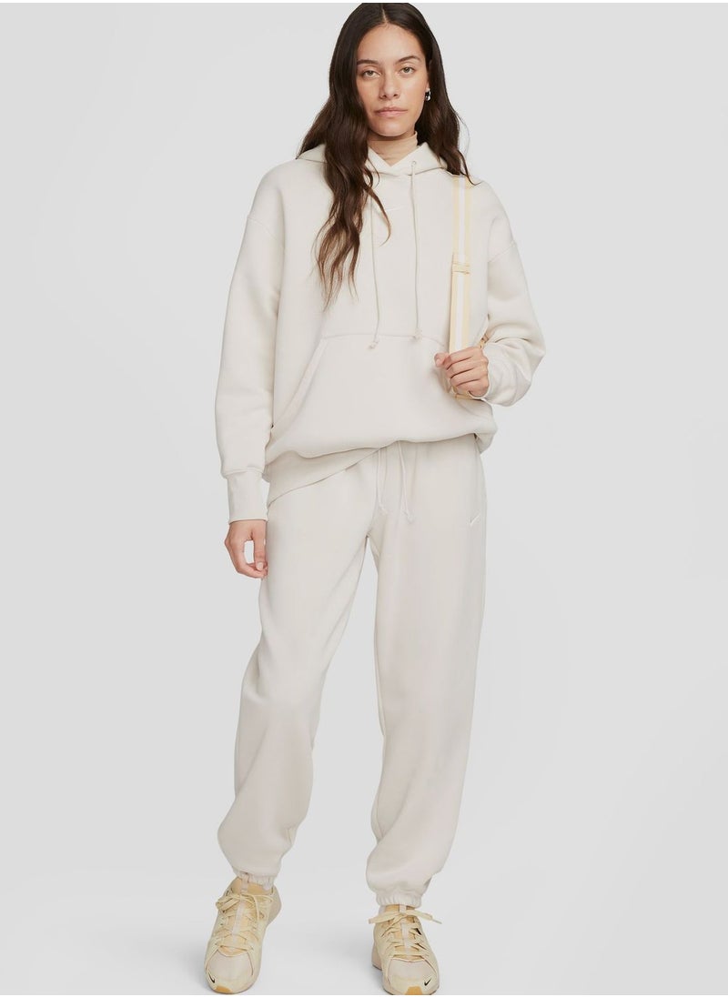 Nike - High-Waisted Wide-Leg Sweatpants - Image 1