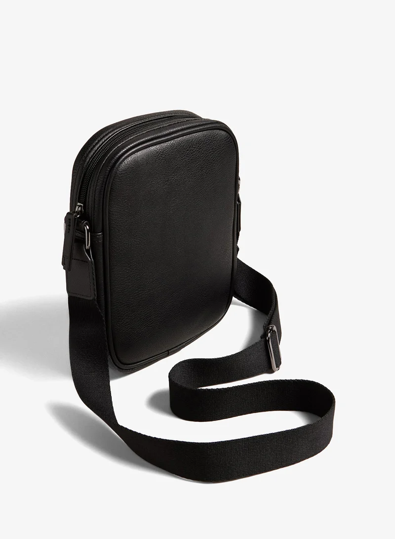 Ted Baker House Check PU Flight Bag