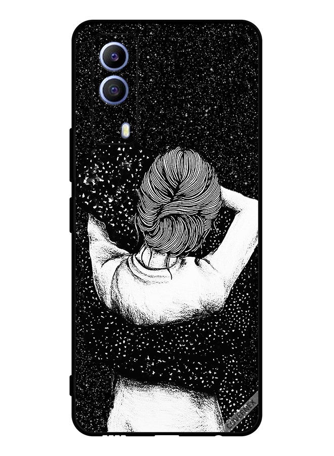 Covernex Protective Case Cover For vivo T1x Night Imagination Of Doodle Girl - Image 1