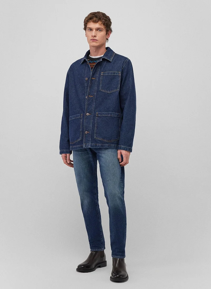 MAVI VICTOR Dark 90's Blue Denim