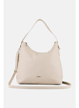 XOXO Women brand Logo Shoulder Bag, Cream  - Image 2