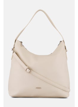 XOXO Women brand Logo Shoulder Bag, Cream  - Image 1