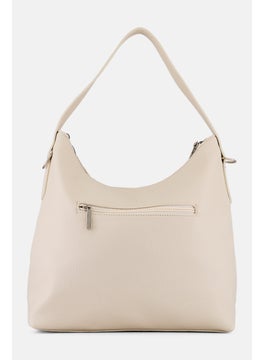 XOXO Women brand Logo Shoulder Bag, Cream  - Image 3