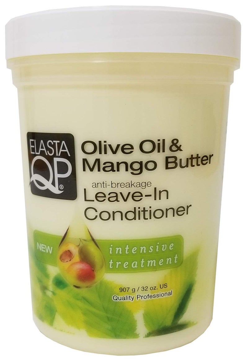 Qp Olive & Mango Butter Leave In Conditioner 40021394 59732 32oz - Image 1