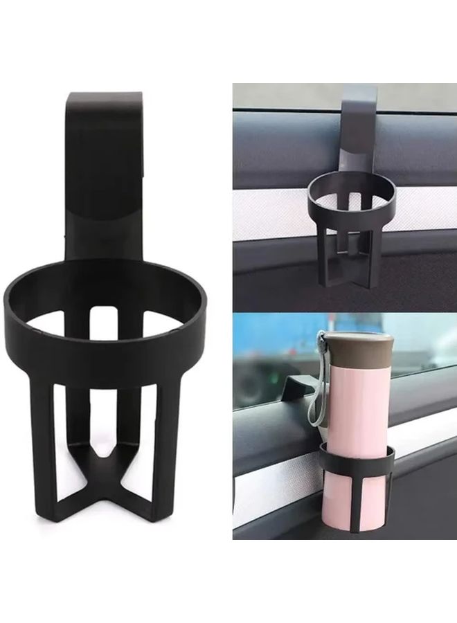 Adjustable Car Cup Holder With Window Hook Heavy Duty Suction Cup Mount Ergonomic Adjustable Arm Non Slip Base Dashboard Organizer For Cars Trucks SUVs Compatible Single Dual Cup Holders Durable Plastic Construction Secure Fit One Handed Installation Spill Resistant Design Ideal On The Go Use No Drilling Required Car Seat Cup Holder Rear Seat Accessories Extra Cup Holder 1pc - Image 5