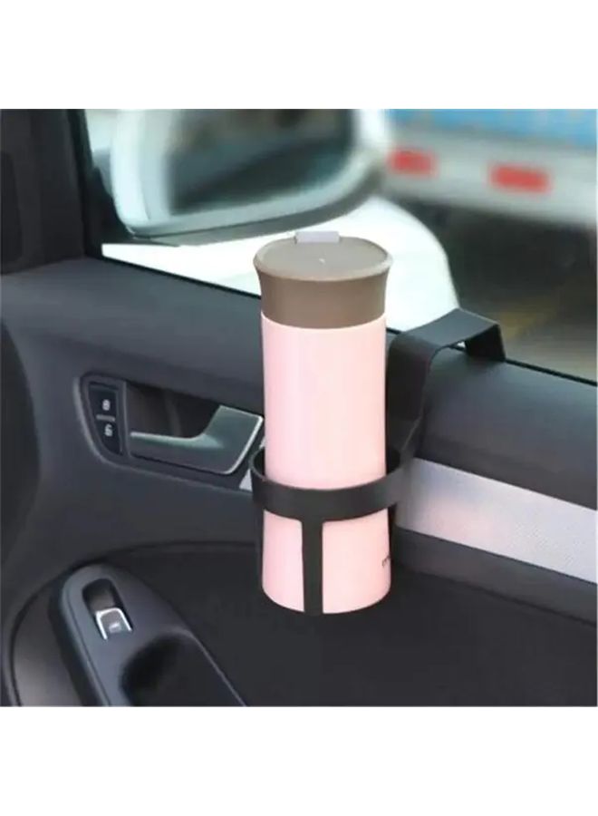 Adjustable Car Cup Holder With Window Hook Heavy Duty Suction Cup Mount Ergonomic Adjustable Arm Non Slip Base Dashboard Organizer For Cars Trucks SUVs Compatible Single Dual Cup Holders Durable Plastic Construction Secure Fit One Handed Installation Spill Resistant Design Ideal On The Go Use No Drilling Required Car Seat Cup Holder Rear Seat Accessories Extra Cup Holder 1pc - Image 3