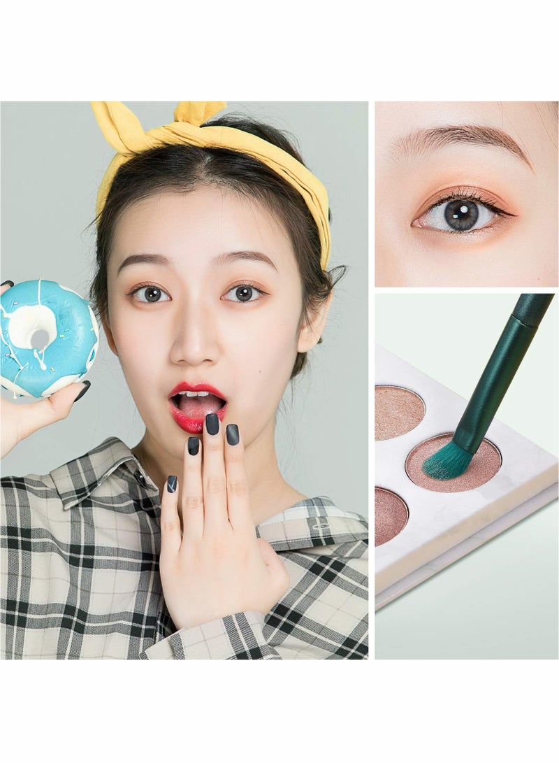 Excefore Makeup Brushes Sets,8pcs Professional Brush Synthetic Cosmetics Foundation Powder Concealers Blending Eye Shadows Face Makeup Tool - Image 2