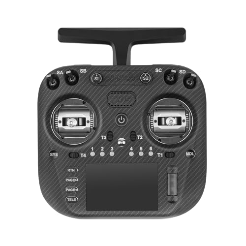 Radiomaster TX15 Max 35inch IPS Touchscreen Radio Controller ExpressLRS with AG02 CNC Hall Gimbal Builtin Gyro Microphone Black FCC Mode 2 - Image 1