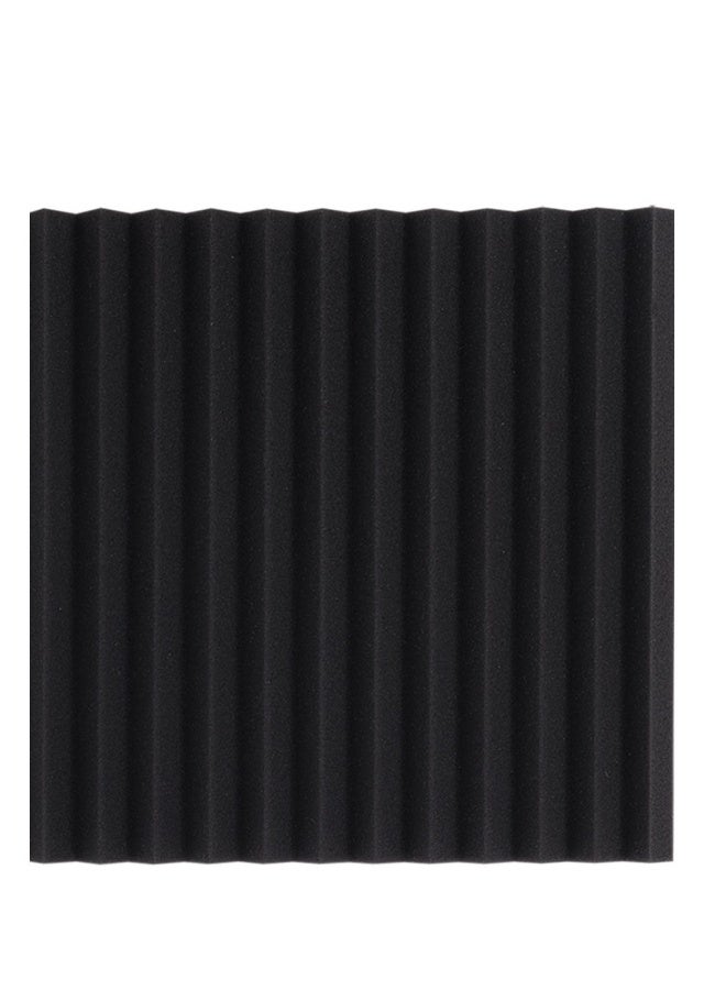 12-Piece Recording Studio Soundproof Wedge Foam Red/Black  - Image 4