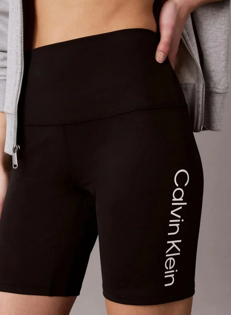Calvin Klein Black Icon Sport Bike Shorts for Women | Best Price UAE