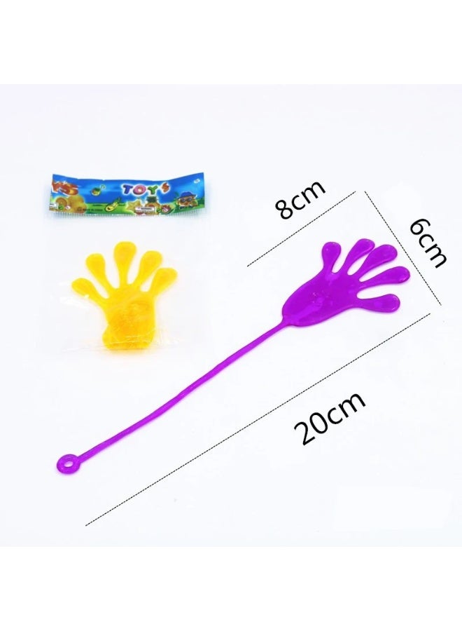 5pcs,Elastic Stretchable Sticky Palm Wall - Climbing Stress - Relief Toy, Sticky Palm – Fun Wall - Climbing Decompression Toy  - Image 3