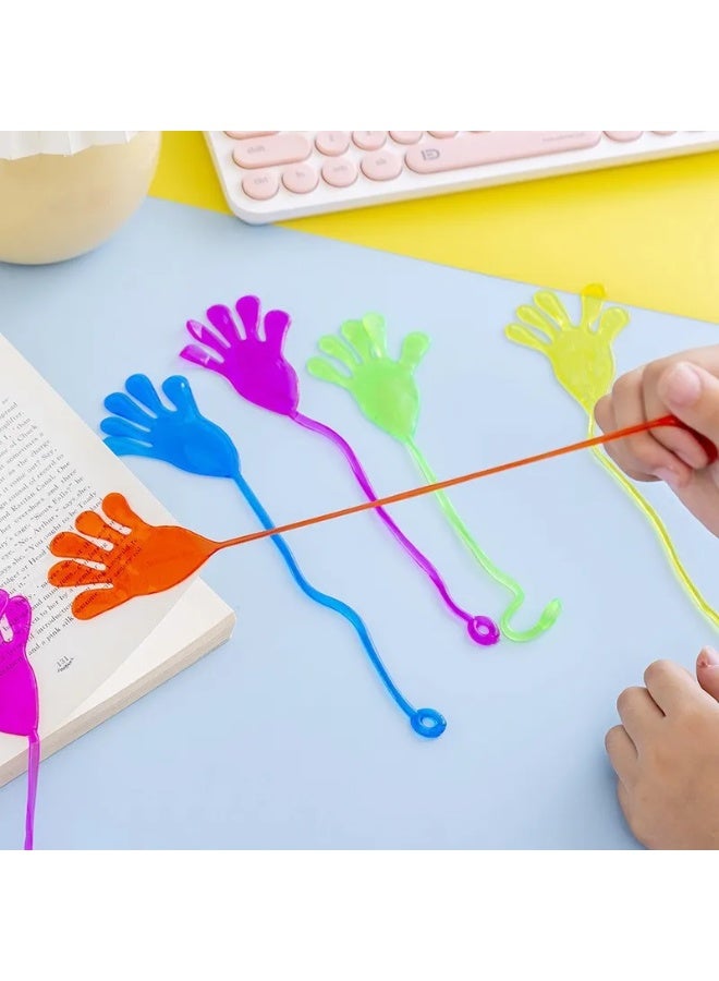 5pcs,Elastic Stretchable Sticky Palm Wall - Climbing Stress - Relief Toy, Sticky Palm – Fun Wall - Climbing Decompression Toy  - Image 2