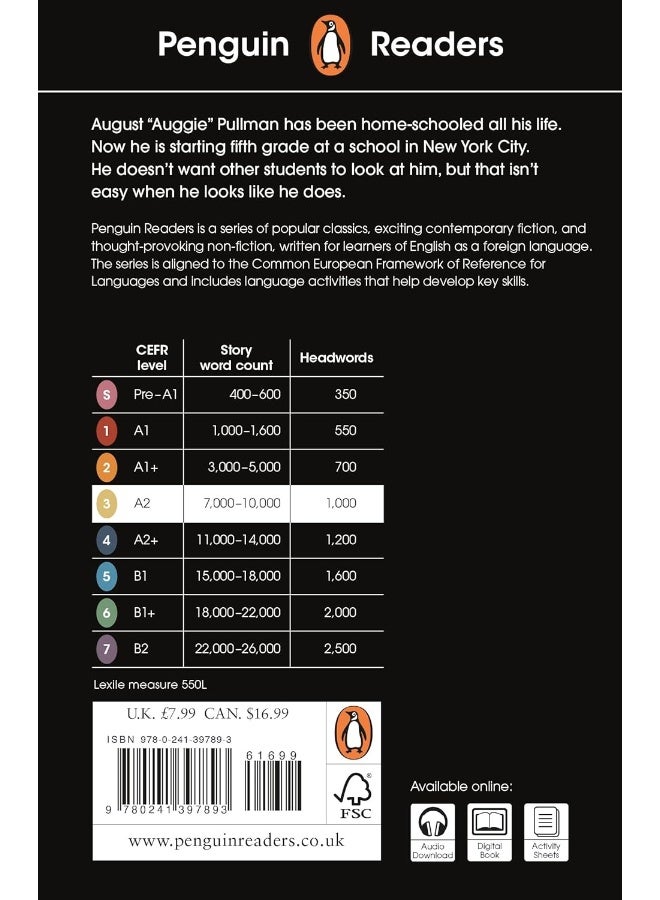 Penguin Readers Level 3: Wonder (ELT Graded Reader) - Image 2