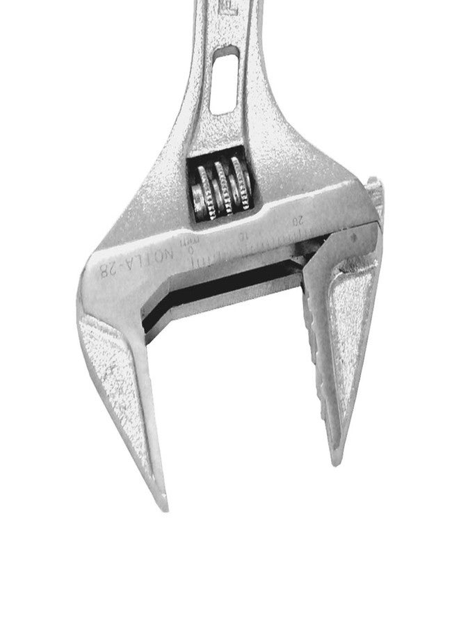 Fujiya Tools, FLS-28G-F, Short Adjustable Wrench with Grip - Image 2
