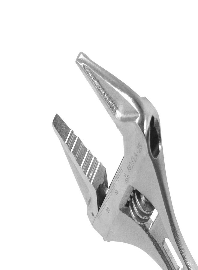 Fujiya Tools, FLS-28G-F, Short Adjustable Wrench with Grip - Image 4