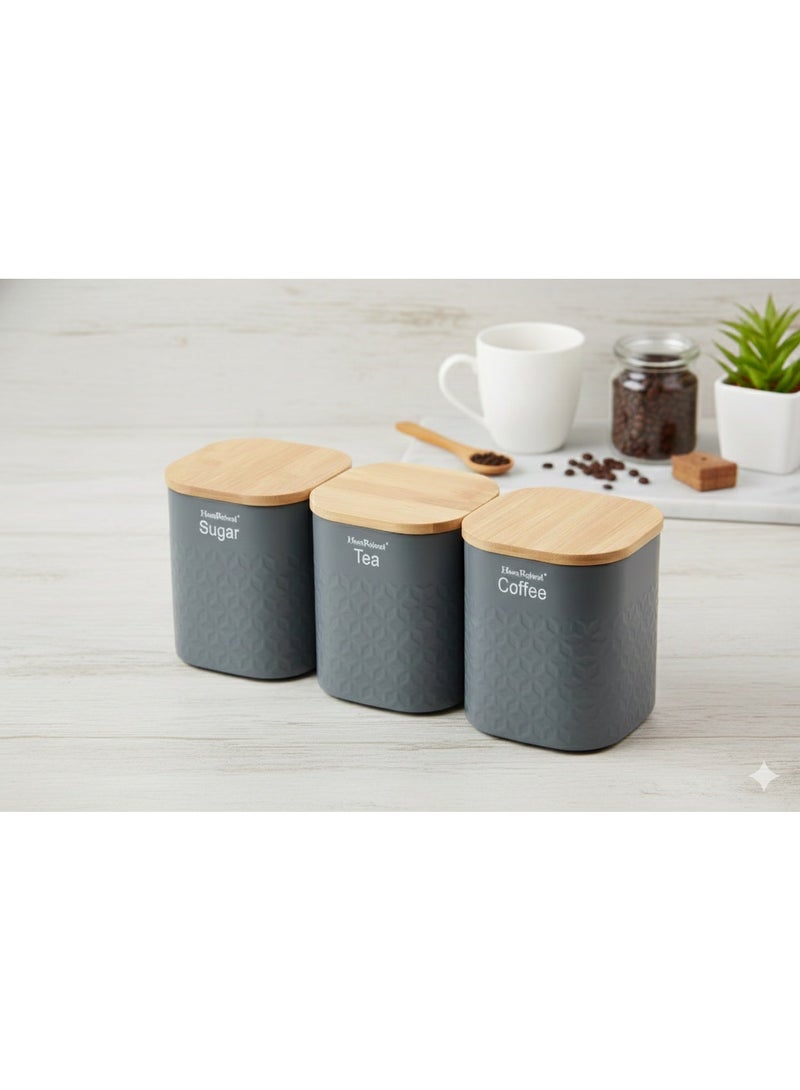 HausRoland Tea, coffee and sugar storage jars - Image 3