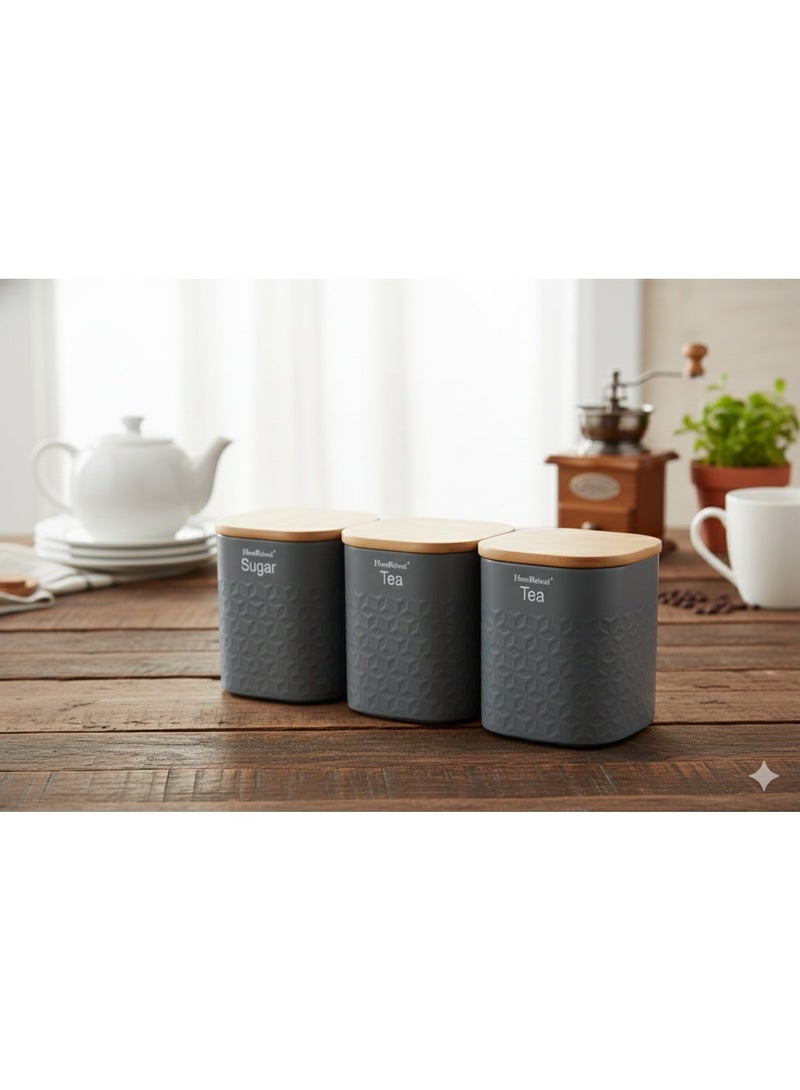 HausRoland Tea, coffee and sugar storage jars - Image 4