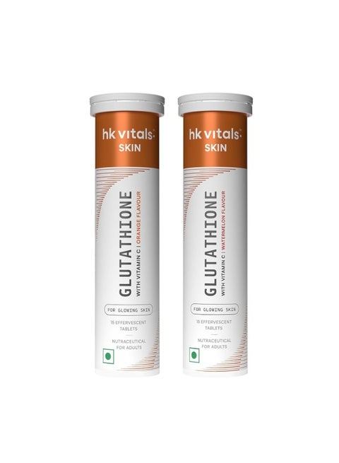 l glutathione effervescent tablets Sanfe Effervescent Tablets, Vitamin C + L Glutathione (Orange) main image 1