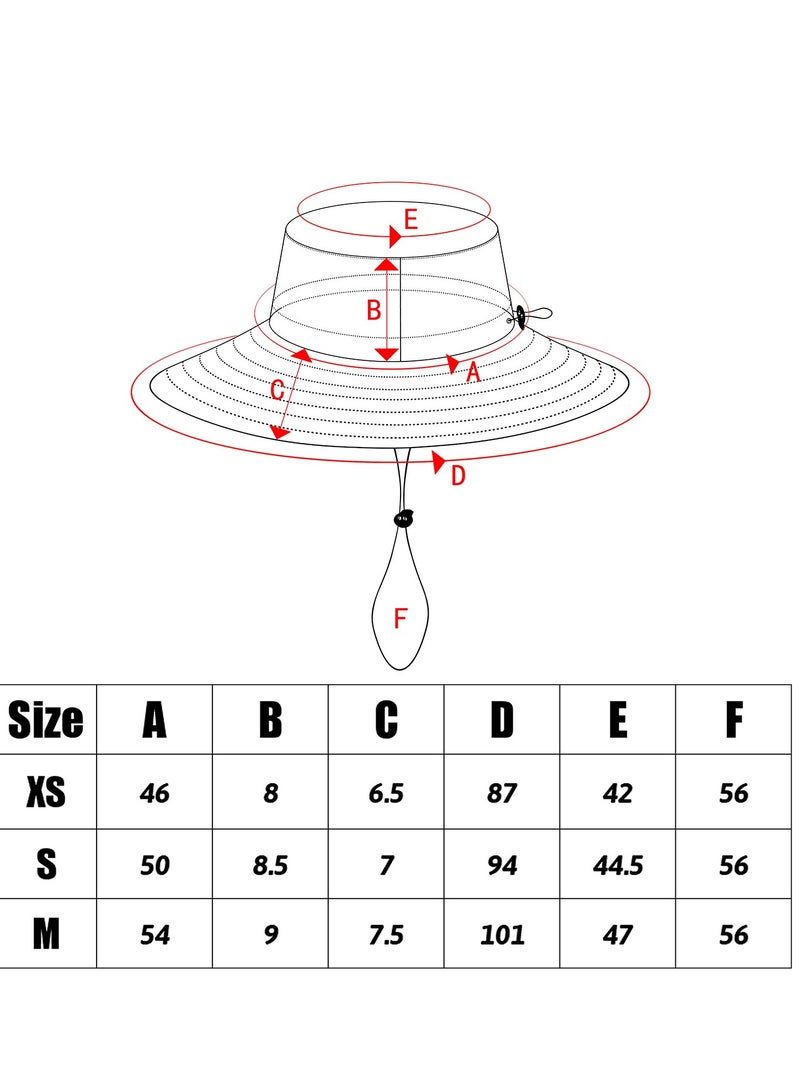 Children's Sun Protection Hat Beach Hat Fisherman's Hat - Image 3