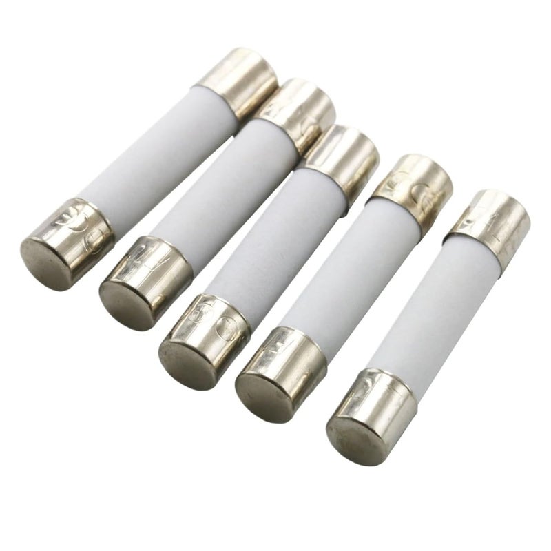 10 قطعة 6x30 مم 250 فولت مجموعة أنابيب فيوز من T0 5A إلى 30A مقاس 30A - Image 2