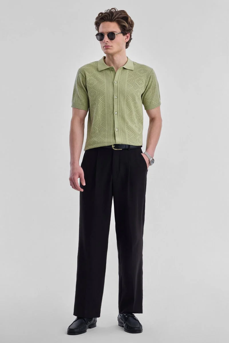 سنيتش 100% Cotton Knitted Polo Shirt