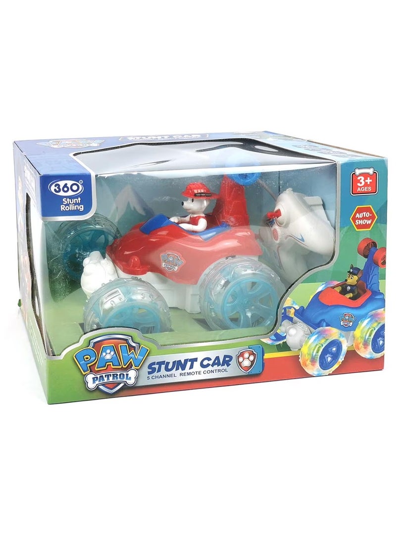 PAW PATROL RC Rechargeable 360 Degree Twisting Stunt Car with Music & Lights for Kids - Image 5
