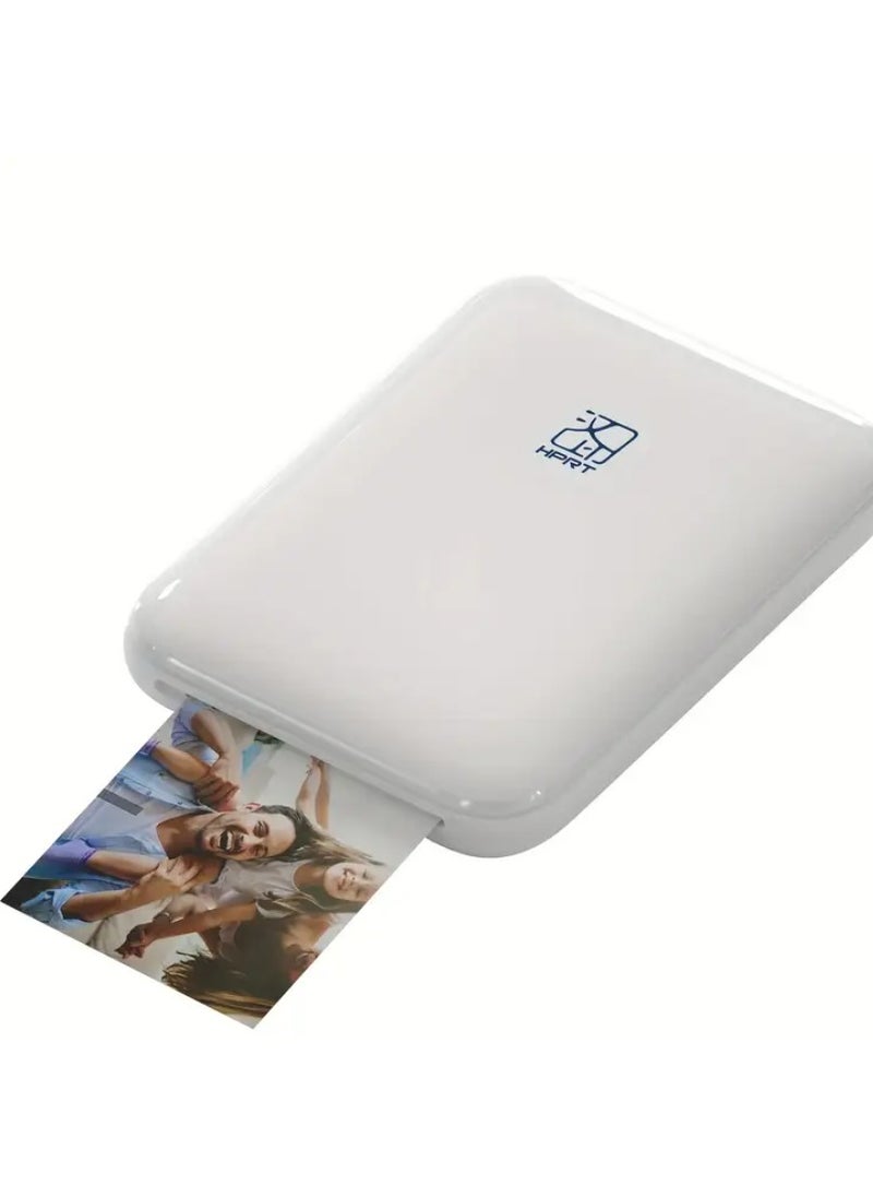 HPRT Wireless Portable Photo Printer Mini Color Printer Compatible with iOS/Android Wireless Devices, ZINK Printing, Portable Pocket Smart Printing Mobile Direct Connection Printing, Colorful High-definition Restoration  - Image 4