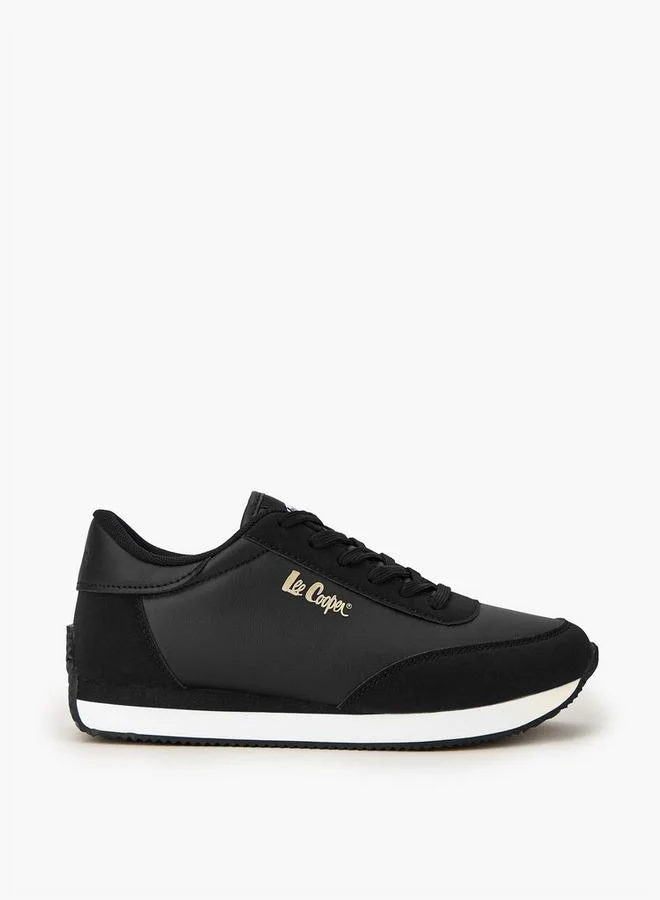 Lee Cooper Women's Panelled Lace-Up Sneakers