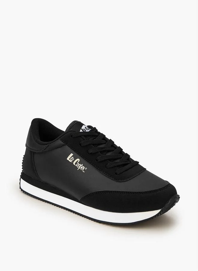Lee Cooper Women's Panelled Lace-Up Sneakers