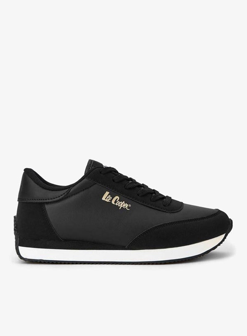 Lee Cooper Women's Panelled Lace-Up Sneakers - Image 1