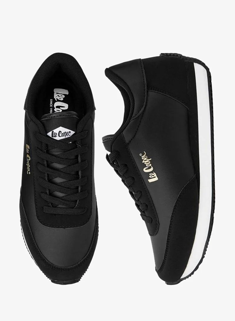 Lee Cooper Women's Panelled Lace-Up Sneakers