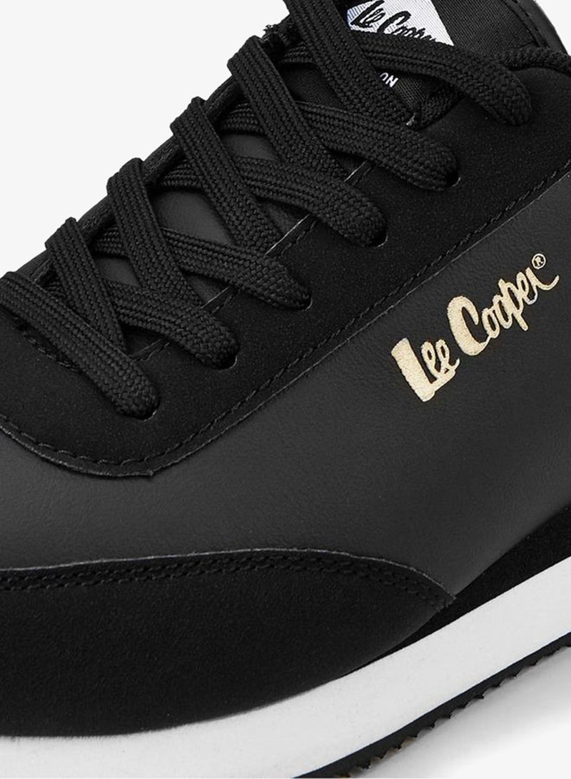Lee Cooper Women's Panelled Lace-Up Sneakers - Image 5
