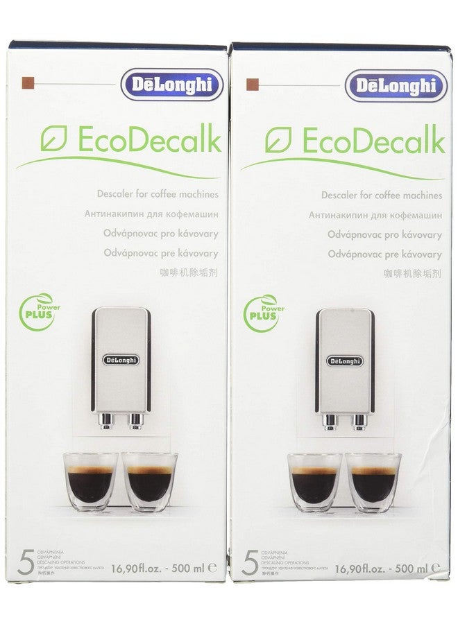 De'Longhi DeLonghi Eco Descaling Solution 5513291781 (Pack of 2) - Image 1