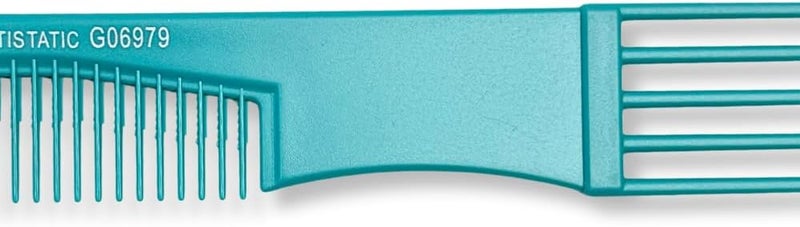 Glitters مجموعة أمشاط تصفيف الشعر الاحترافية من غليترز - 3 قطع أمشاط لفك التشابك باللون التركوازي، البيج، والوردي - Image 5