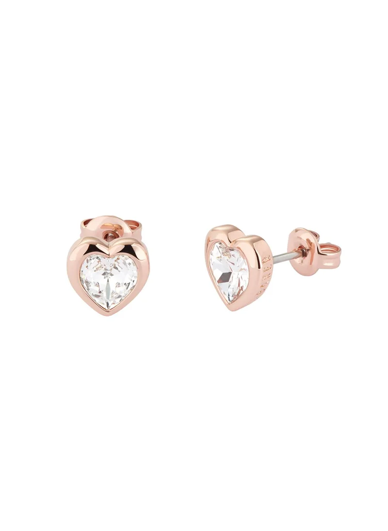 Ted Baker Han Crystal Heart Earrings