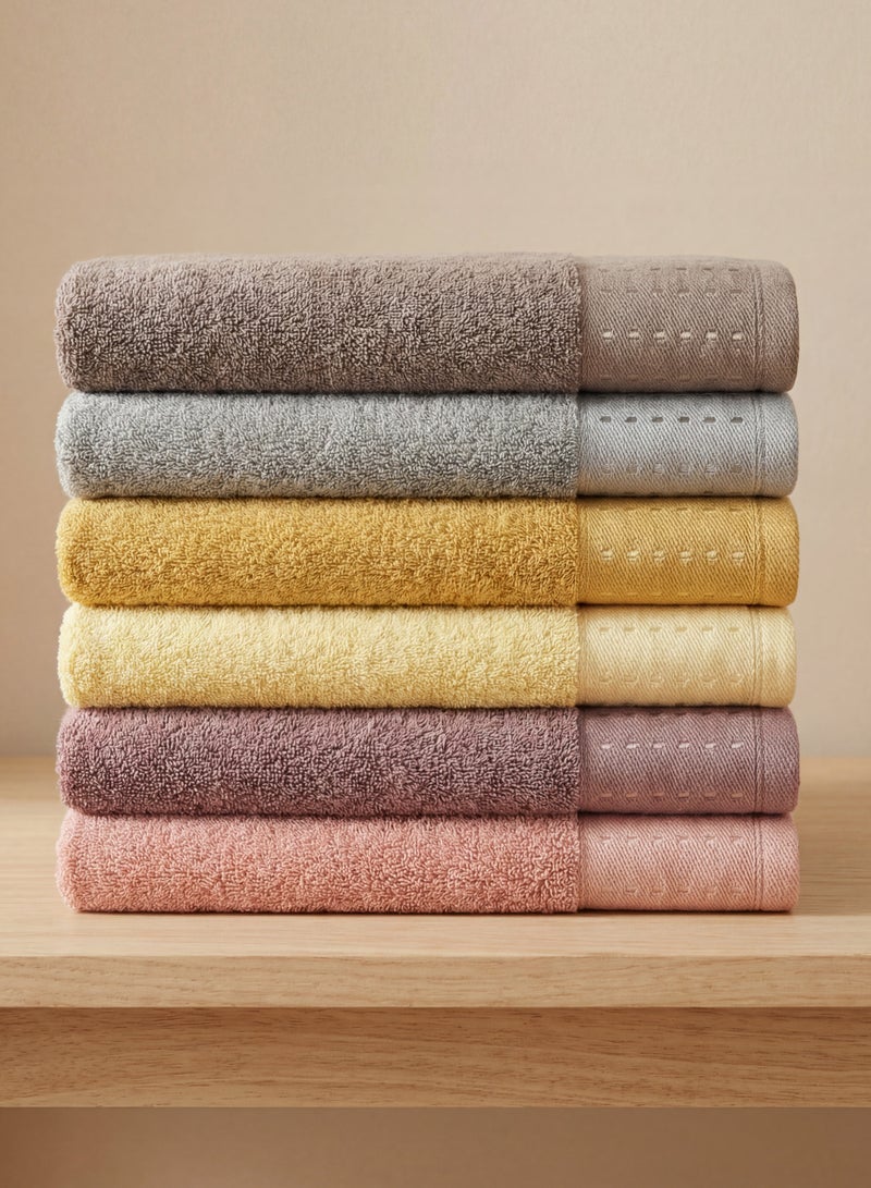 Parry Life Solo Cotton Blend Bath Towel – Highly Absorbent, Soft & Durable Bathroom Towel, Large 70×140 cm Towel - Image 4