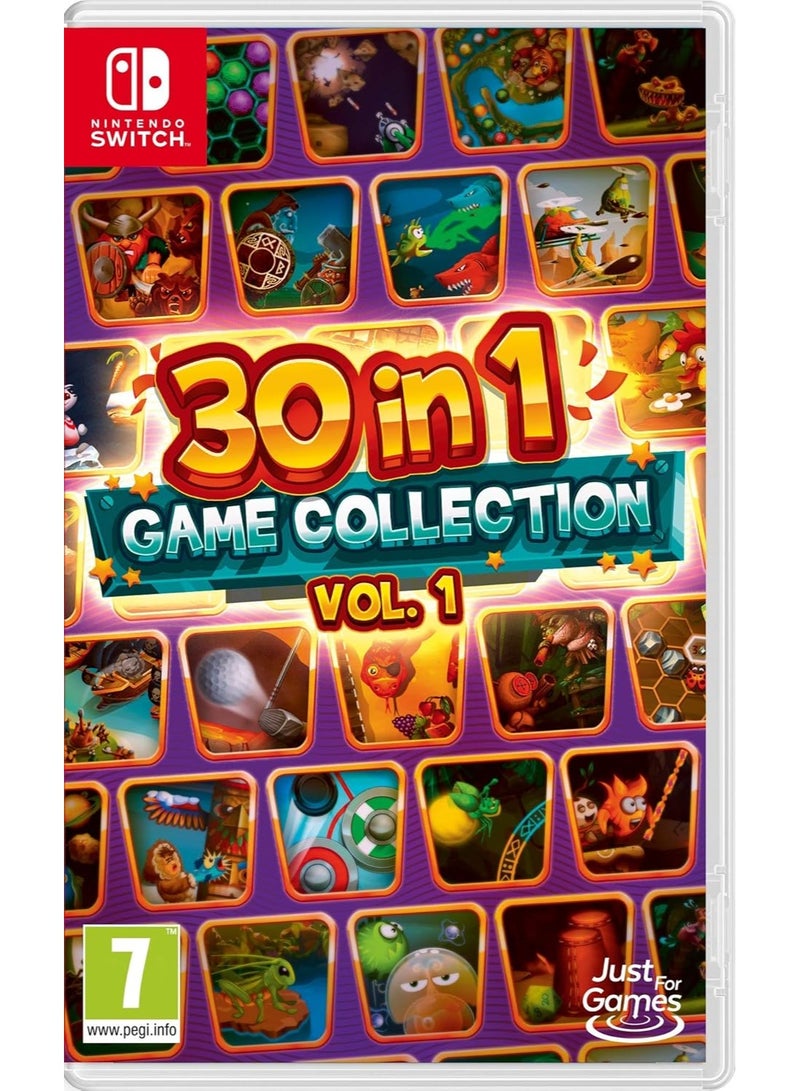 جاست فور جايمز مجموعة ألعاب 30 في 1 المجلد 1 - نينتندو سويتش - Image 1